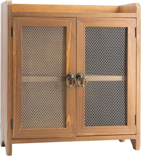 Tiered storage cabinet - -,