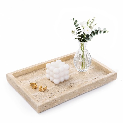 Marble bathroom tray - marble, for