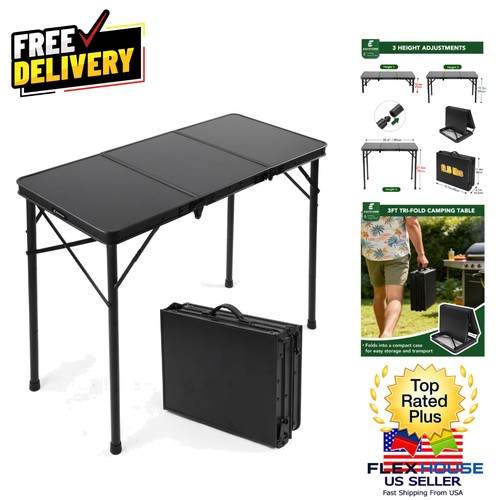 Tri fold camping - ft, table