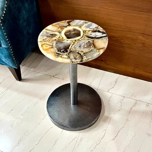 Natural agate small coffee - natural,